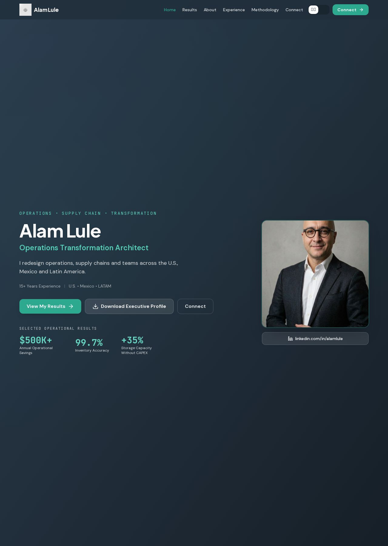 Alam Lule website preview